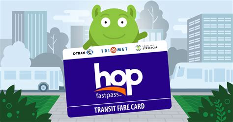 Hop Fastpass Transit Fare Card for TriMet, C